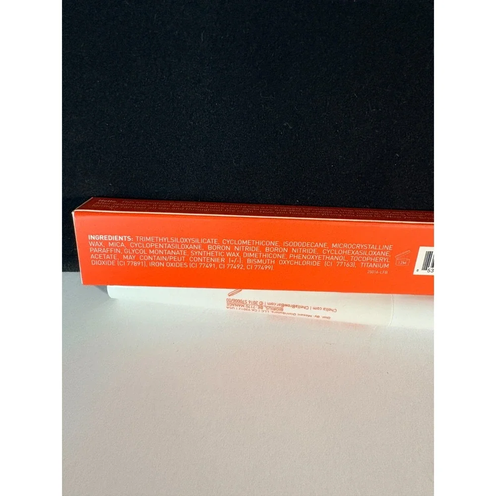 Chella‎ Elegant Ebony Eyebrow Cream 0.06 oz NEW NIB Black Brow Liner